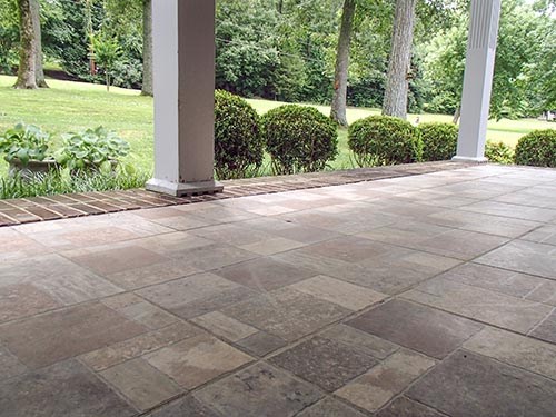 PolyLevel for Sunken Patio in Alpharetta, Atlanta, Roswell