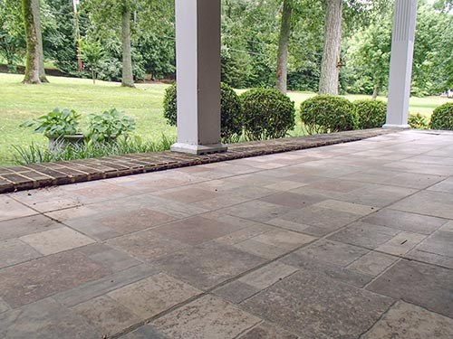 PolyLevel for Sunken Patio in Alpharetta, Atlanta, Roswell