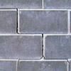 A diagonal stair-step crack found along a foundation wall in a Lawrenceville home