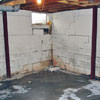 Rusted, corroded i-beams found with a failing foundation in a Carrollton home.