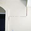 partition walls being pulled away from the foundation walls in a Rome home.