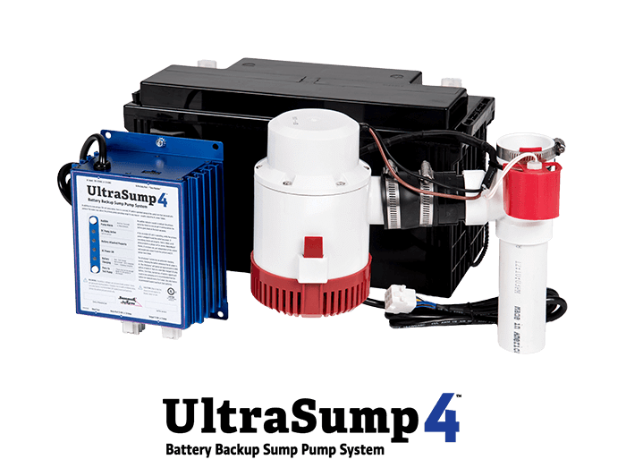a battery backup sump pump system in Kennesaw